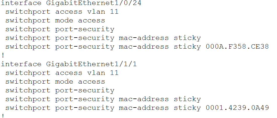 port-security